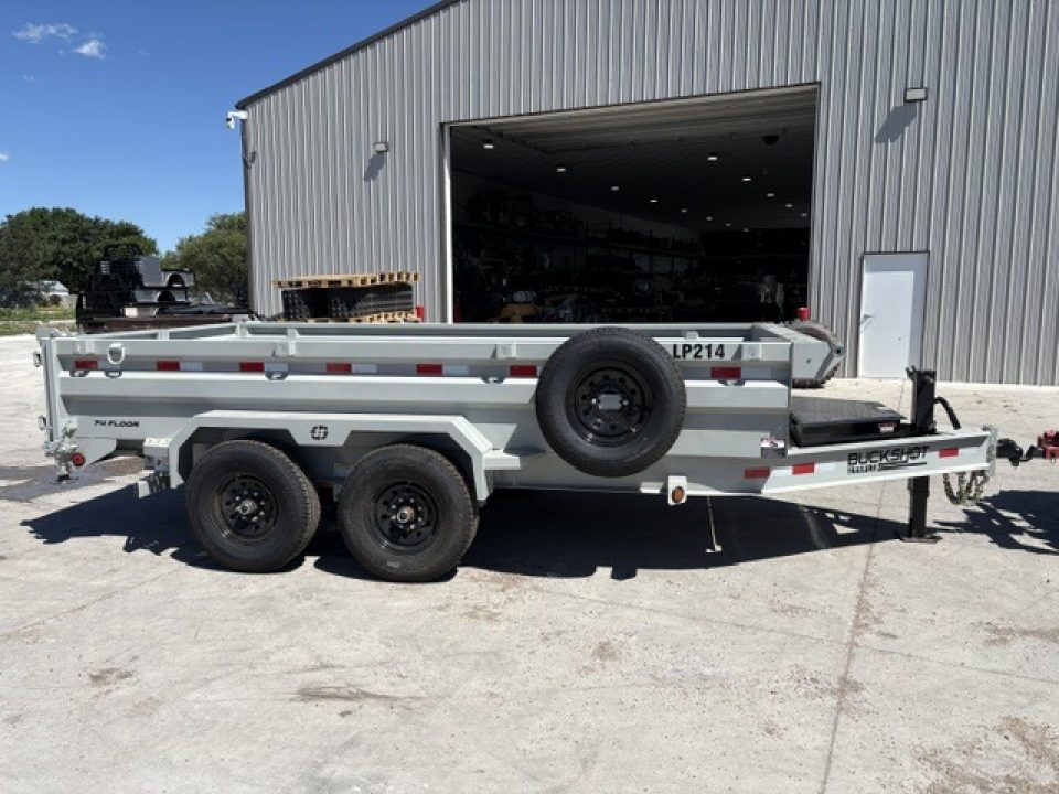New 2026 Buckshot MFG 2026 Buckshot LP214 Dump Trailer