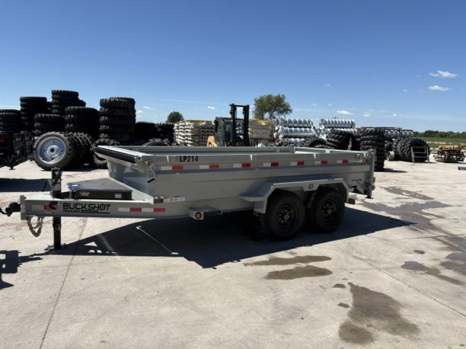 New 2026 Buckshot MFG 2026 Buckshot LP214 Dump Trailer