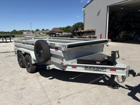 New 2026 Buckshot MFG 2026 Buckshot LP214 Dump Trailer
