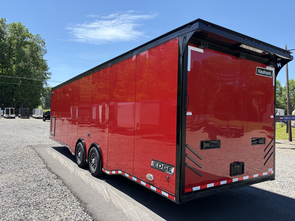 New 2027 Haulmark EDGE 32 Race Trailer, Polycor, Insulated, Sportsman Plus Package, 14K GVWR