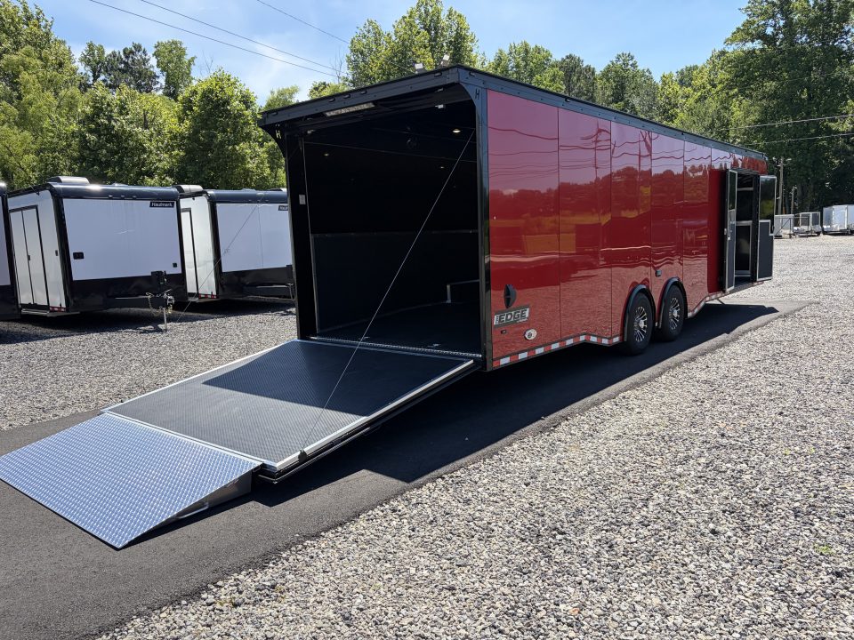 New 2027 Haulmark EDGE 32 Race Trailer, Polycor, Insulated, Sportsman Plus Package, 14K GVWR