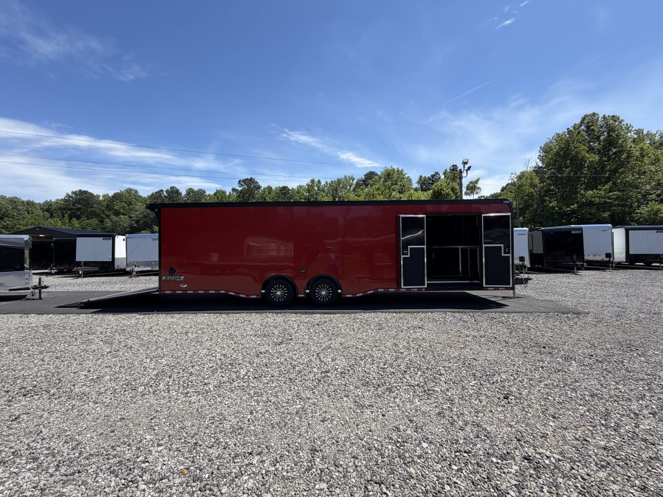 New 2027 Haulmark EDGE 32 Race Trailer, Polycor, Insulated, Sportsman Plus Package, 14K GVWR