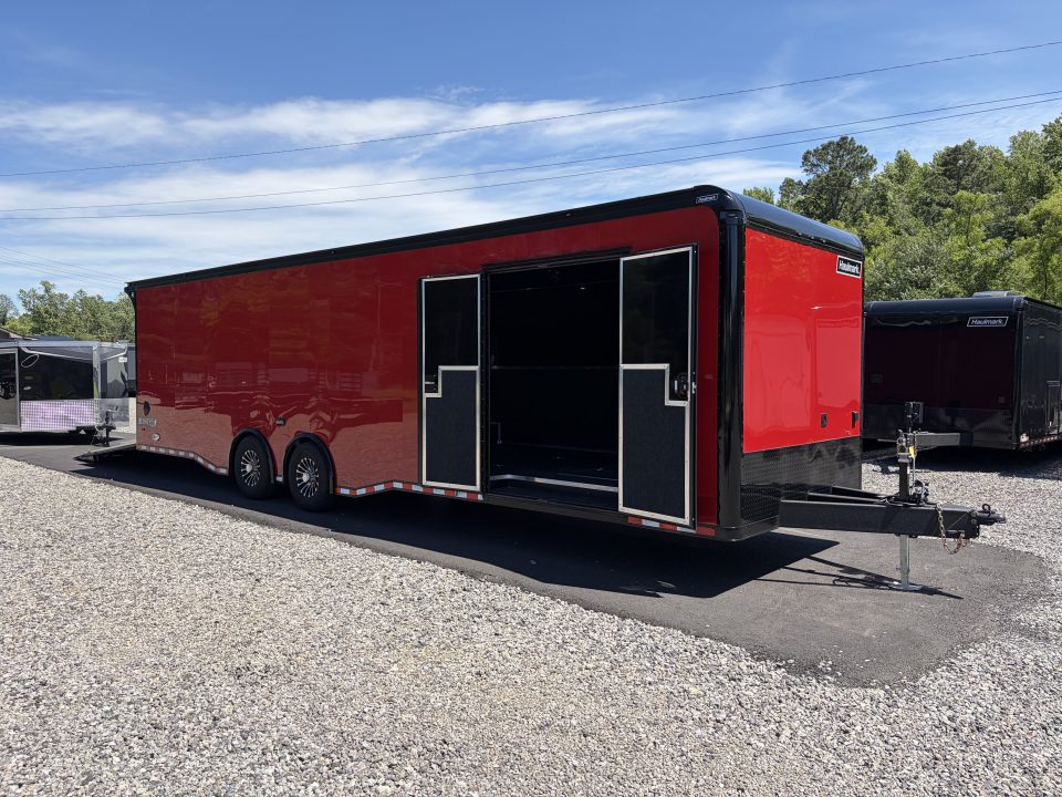 New 2027 Haulmark EDGE 32 Race Trailer, Polycor, Insulated, Sportsman Plus Package, 14K GVWR