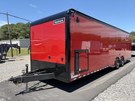 New 2027 Haulmark EDGE 32 Race Trailer, Polycor, Insulated, Sportsman Plus Package, 14K GVWR