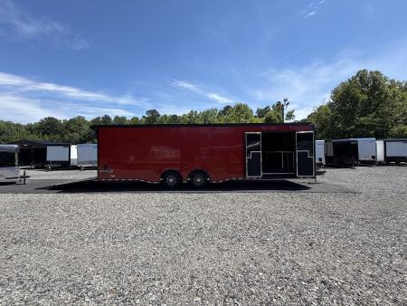 New 2027 Haulmark EDGE 32 Race Trailer, Polycor, Insulated, Sportsman Plus Package, 14K GVWR