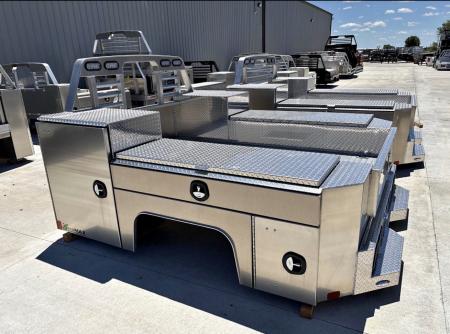 New 2026 Martin Truck Bodies Martin Gooseneck Service Body 98x100 Long Bed Dually Ford Ram Chevy GMC