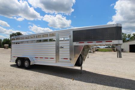 New 2026 Featherlite Trailers 8117-6720 Stock / Stock Combo Trailer