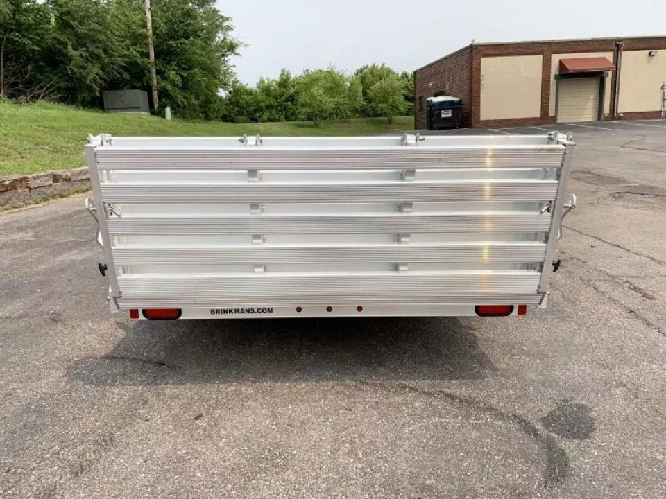 New 2027 Aluma 78x14 ATV Trailer - Bi-Fold Ramp!