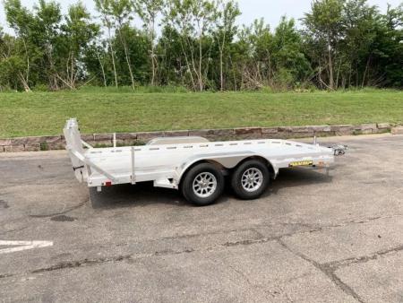 New 2027 Aluma 78x14 ATV Trailer - Bi-Fold Ramp!