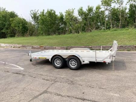 New 2027 Aluma 78x14 ATV Trailer - Bi-Fold Ramp!