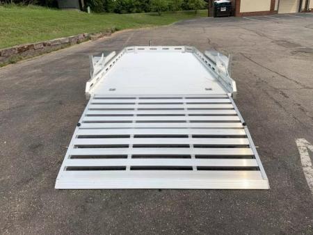 New 2027 Aluma 78x14 ATV Trailer - Bi-Fold Ramp!