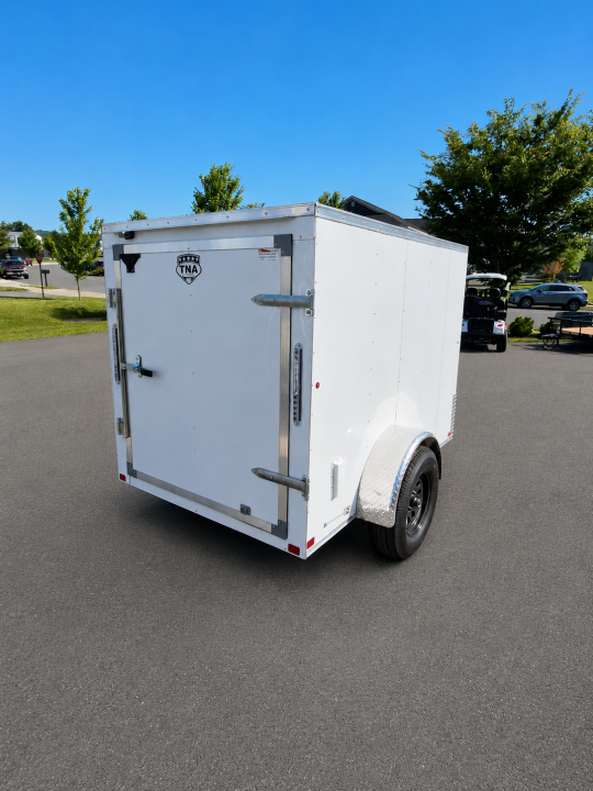 New 2026 CARRY-ON 5X8 V Nose Cargo Trailer
