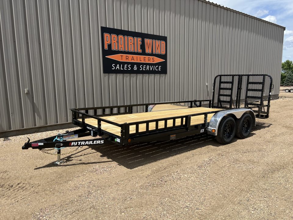 New 2027 PJ Trailers 18' HD Gate Utility Trailer