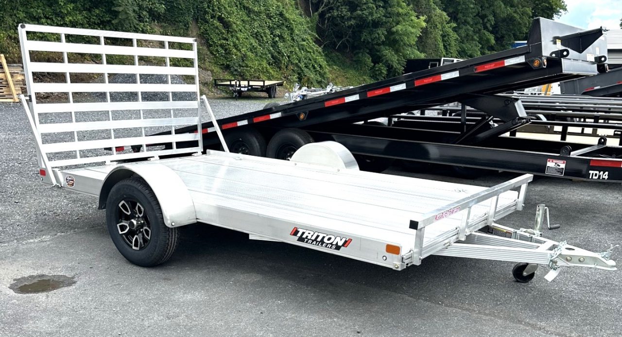 New 2026 Triton Trailers 81X12 Utility Trailer