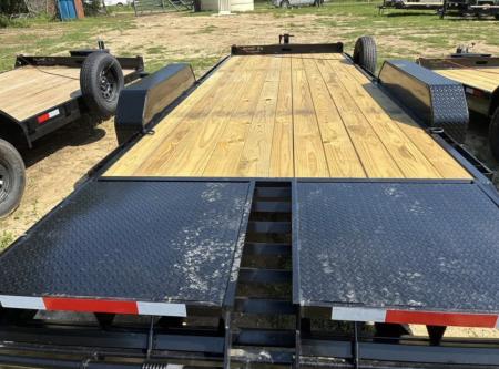 New 2026 B/R Trailers 22' 14K Mega Ramps Equipment Trailer