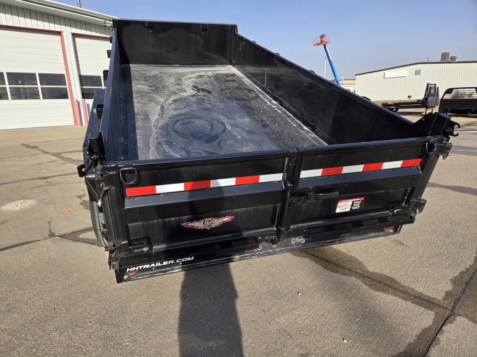 New 2026 H&H Trailers 83x16 Industrial 14K Scissor Dump Trailer