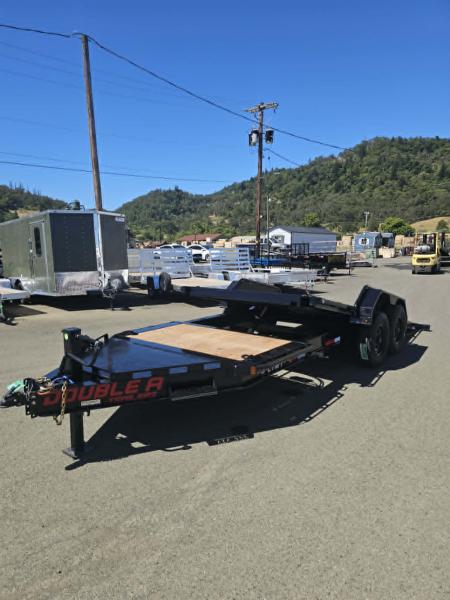 New SALE! SPLIT-TILT 2027 DOUBLE A CT147-20 82 X20' 16,000 GVWR EQUIPMENT TRAILER FENDER GUARDS