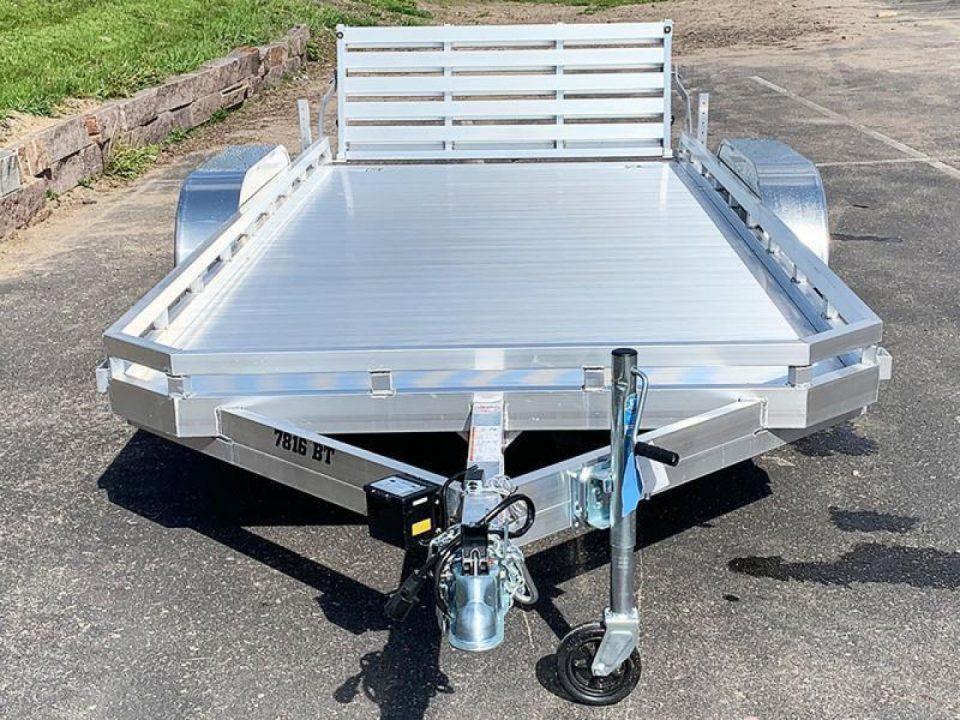 New 2027 Aluma 8116TA-EL-R-BT-SR ATV Trailer