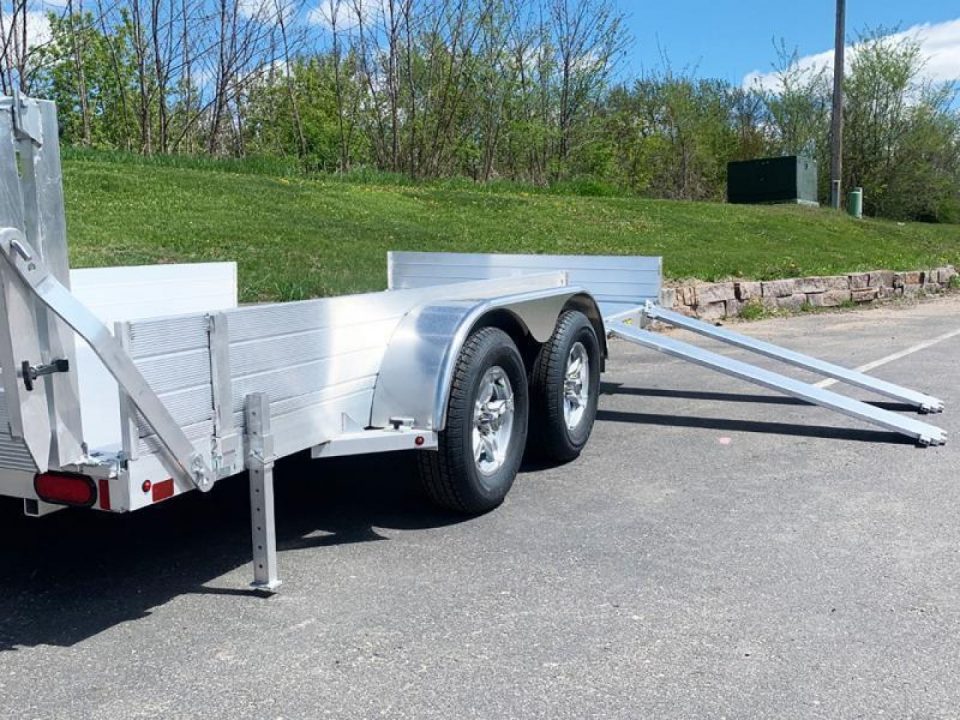 New 2027 Aluma 8116TA-EL-R-BT-SR ATV Trailer