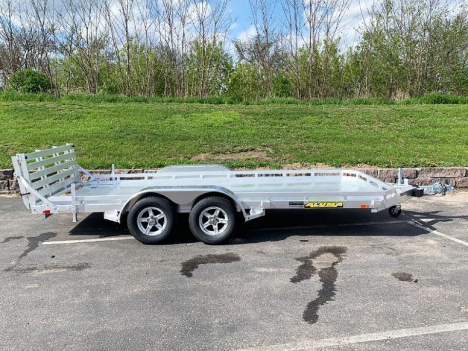 New 2027 Aluma 8116TA-EL-R-BT-SR ATV Trailer