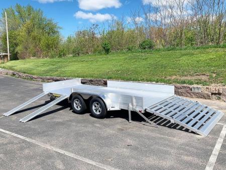 New 2027 Aluma 8116TA-EL-R-BT-SR ATV Trailer