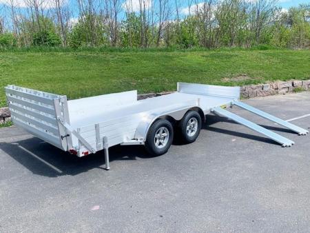 New 2027 Aluma 8116TA-EL-R-BT-SR ATV Trailer