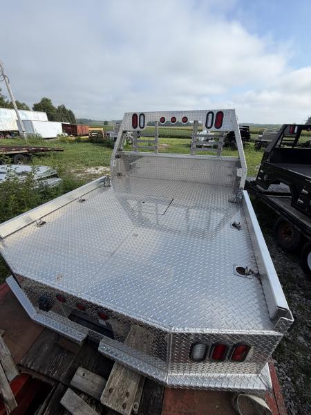 Used 2025 Bradford Built 84 x84  Ford Single Wheel Short Bed Box Removal Aluminum 4 Box Truck Bed