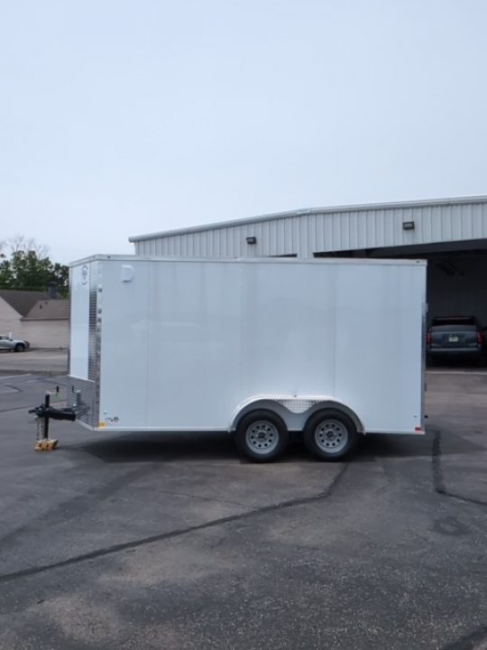 New 2026 Diamond Cargo 7' x 14' TA  V-Nose Enclosed Trailer / 5 Year Warranty