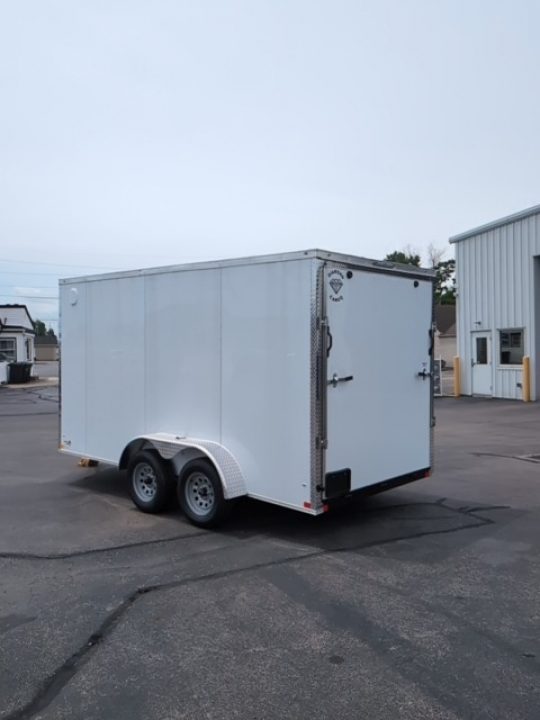 New 2026 Diamond Cargo 7' x 14' TA  V-Nose Enclosed Trailer / 5 Year Warranty
