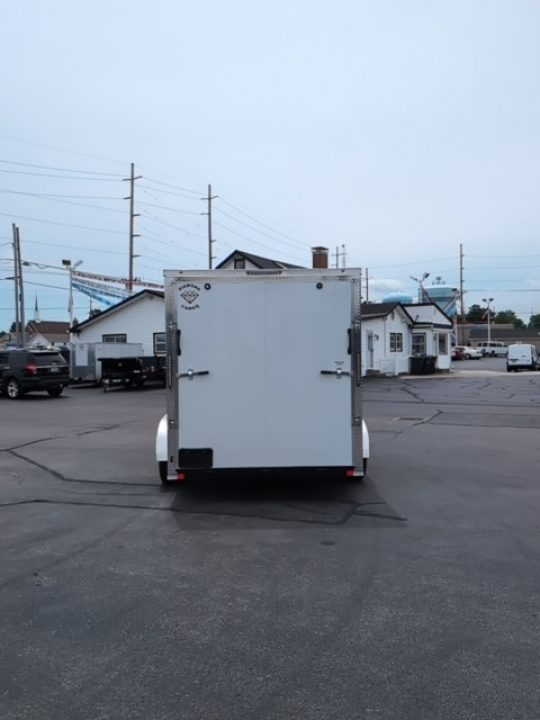 New 2026 Diamond Cargo 7' x 14' TA  V-Nose Enclosed Trailer / 5 Year Warranty