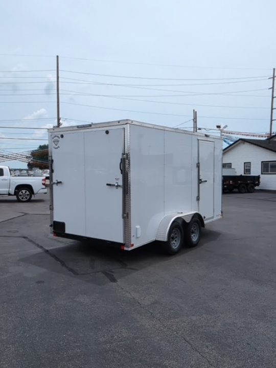 New 2026 Diamond Cargo 7' x 14' TA  V-Nose Enclosed Trailer / 5 Year Warranty