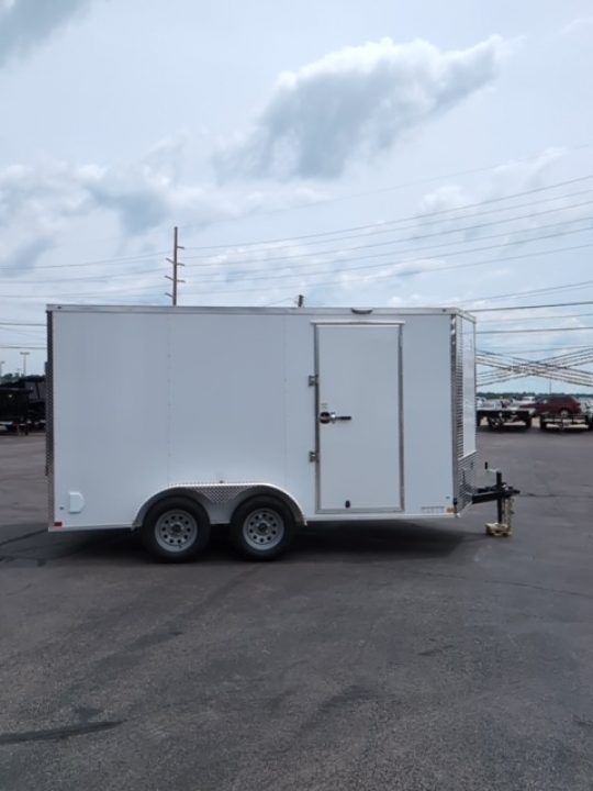 New 2026 Diamond Cargo 7' x 14' TA  V-Nose Enclosed Trailer / 5 Year Warranty