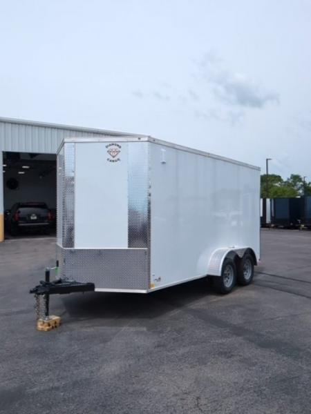 New 2026 Diamond Cargo 7' x 14' TA  V-Nose Enclosed Trailer / 5 Year Warranty