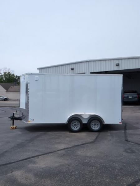 New 2026 Diamond Cargo 7' x 14' TA  V-Nose Enclosed Trailer / 5 Year Warranty
