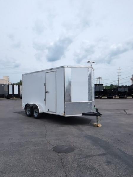 New 2026 Diamond Cargo 7' x 14' TA  V-Nose Enclosed Trailer / 5 Year Warranty