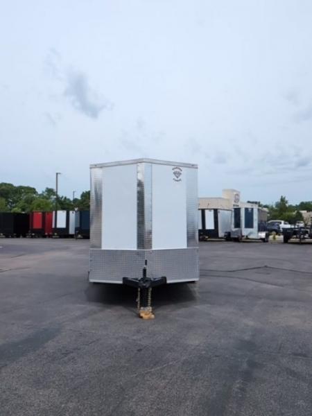 New 2026 Diamond Cargo 7' x 14' TA  V-Nose Enclosed Trailer / 5 Year Warranty