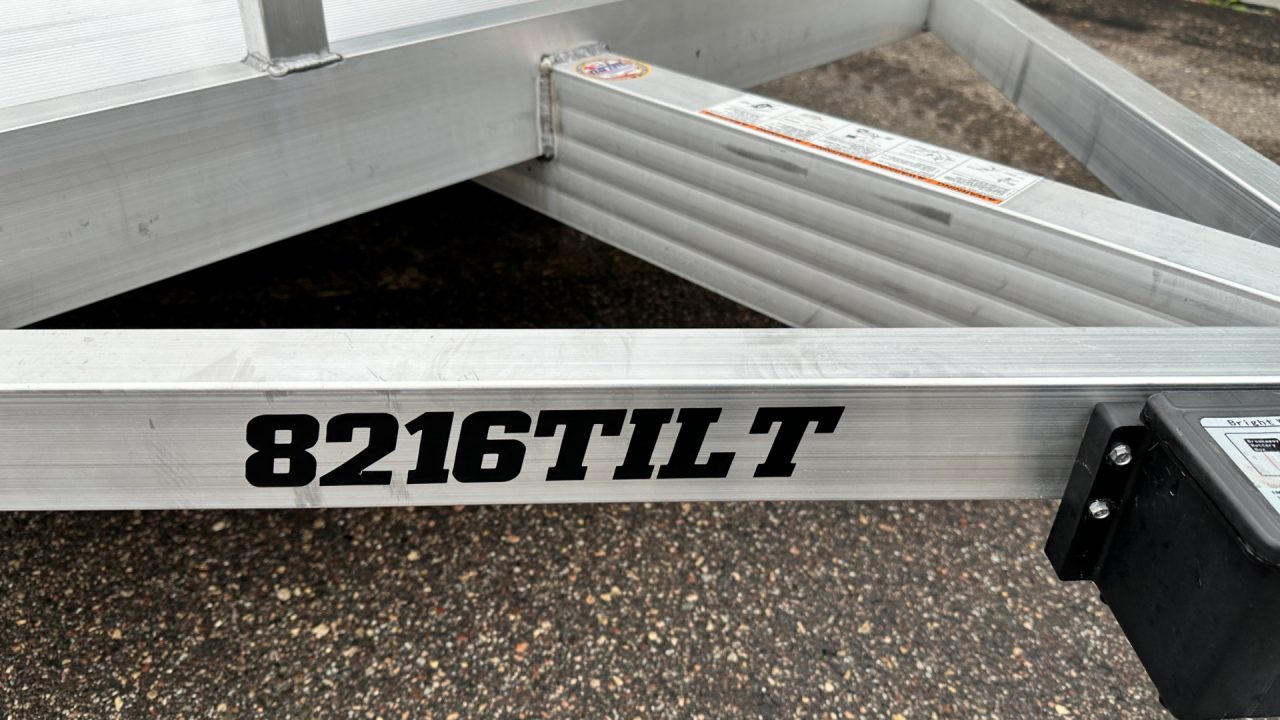New 2027 Aluma 82x16 Tilt Trailer