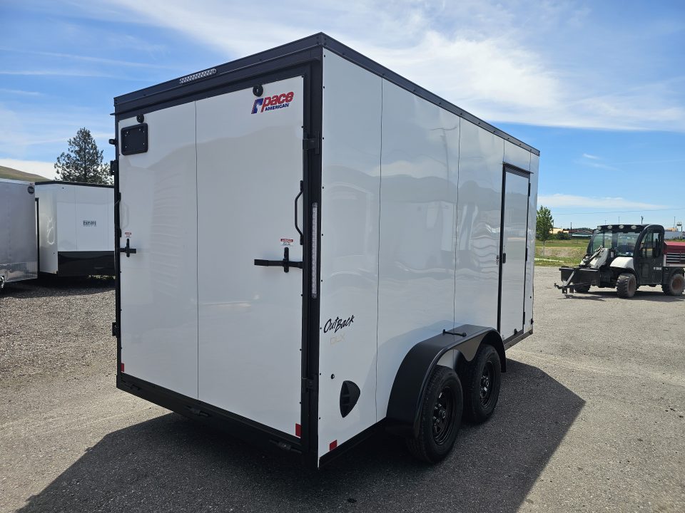 New 2026 Pace Outback DLX 7x14 7k Cargo Trailer
