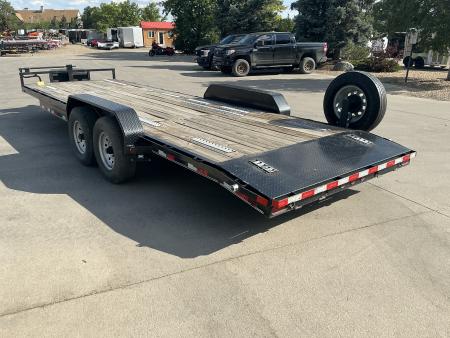 Used 2021 DELC 7x24 Flatbed Trailer