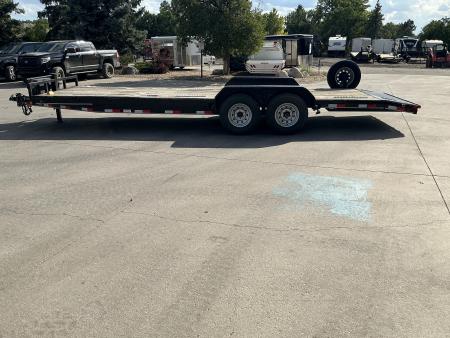 Used 2021 DELC 7x24 Flatbed Trailer