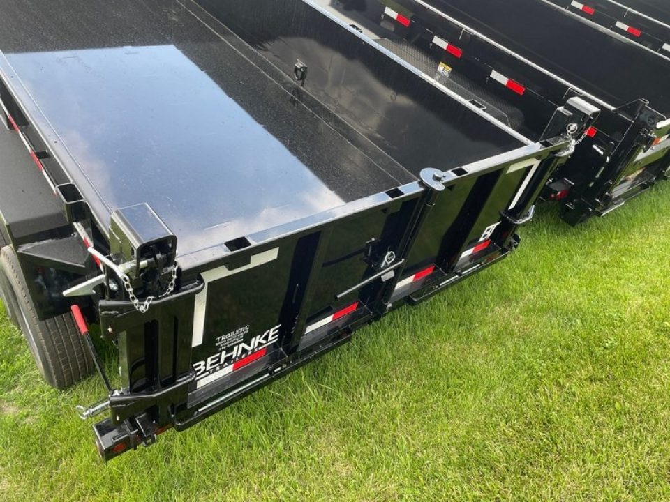 New 2026 Behnke 83x14 14k Dump Trailer