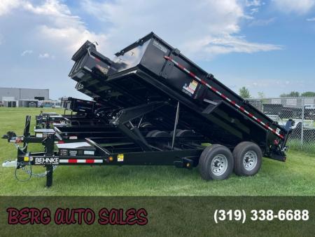 New 2026 Behnke 83x14 14k Dump Trailer