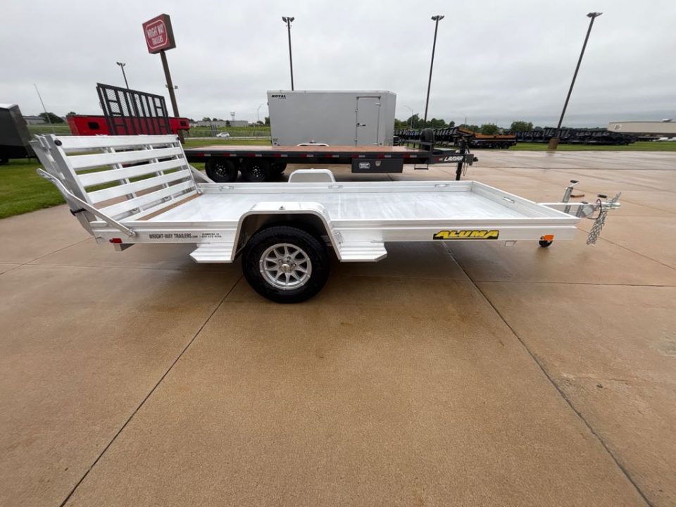 New 2027 Aluma 6812H-S-BT Utility Trailer