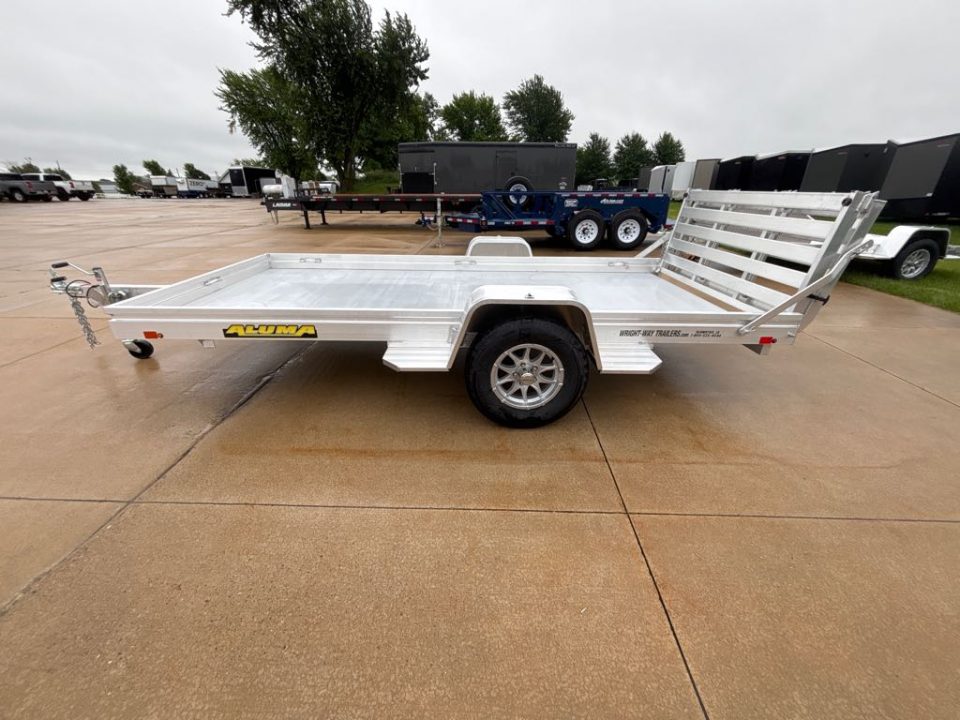 New 2027 Aluma 6812H-S-BT Utility Trailer