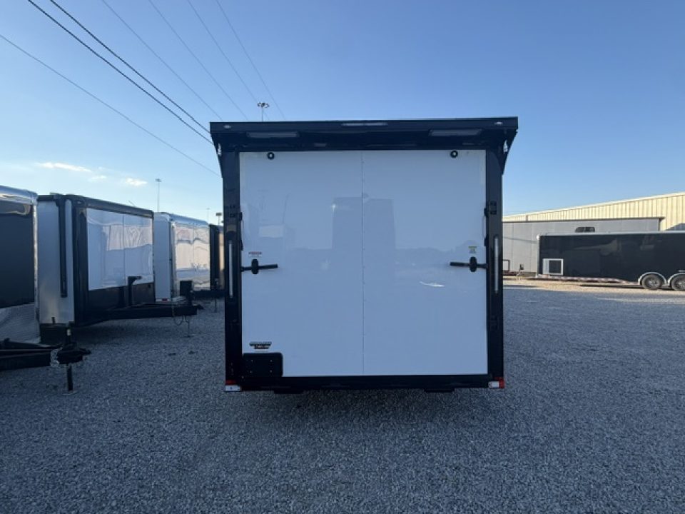New Outlaw Light Race 8.5x28 12k White/Black Trim PKG W/ RS Cabinets