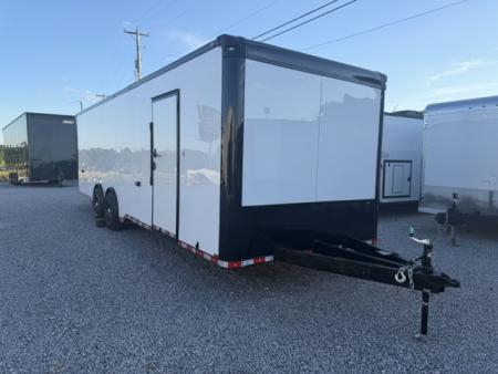New Outlaw Light Race 8.5x28 12k White/Black Trim PKG W/ RS Cabinets