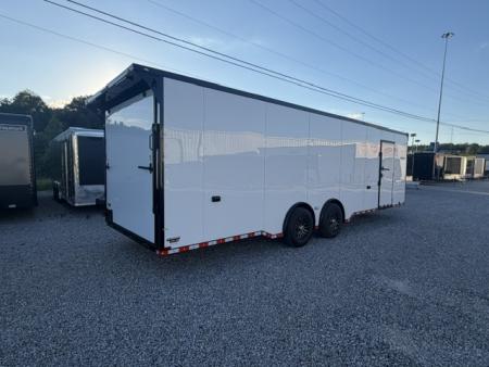 New Outlaw Light Race 8.5x28 12k White/Black Trim PKG W/ RS Cabinets