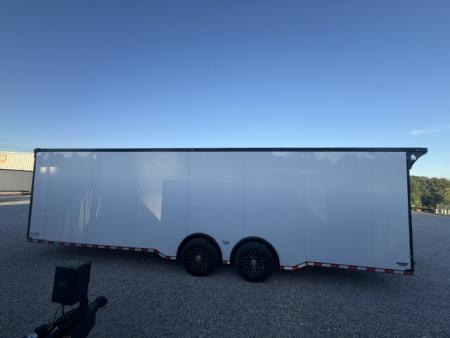 New Outlaw Light Race 8.5x28 12k White/Black Trim PKG W/ RS Cabinets