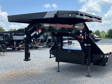 New 2027 MAXXD 102"X32' 30K Hydraulic Dovetail Gooseneck Trailer