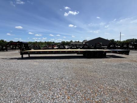 New 2027 MAXXD 102"X40' 30K Gooseneck Flatbed Trailer *ENGINEERED FRAME*